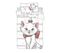 Jerry Fabrics Marie Cat Bow Parure de lit pour chambre d'enfant 100 x 135 cm, 40 x 60 cm