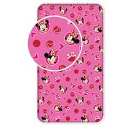 Jerry Fabrics Mickey and Friends Drap Housse, Coton, Multicolore, 200x90x25 cm