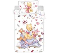 Jerry Fabrics - Parure de lit bébé Winnie l'ourson - Couette 100 x 135 cm + Taie oreiller