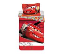 Jerry Fabrics - Parure de lit CARS Legend - 140 x 200 + 70 x 90 cm - 100% coton