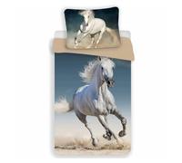 Jerry Fabrics Parure de lit, Coton, Multicolore, Taille 70 x 90 + 140 x 200 cm