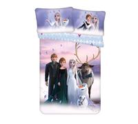 Jerry Fabrics Parure de lit Motif Reine des Neiges 2 pièces Multicolore 100 x 135 cm