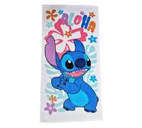 Jerry Fabrics Serviette de bain pour enfant - Serviette de bain - Serviette de plage - Serviette de douche - 100 % coton - 70 x 140 cm - Motif Stitch