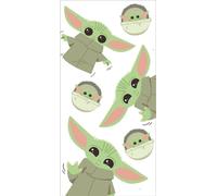 Jerry Fabrics Serviette de plage 70x140 Star Wars Baby Yoda Coton 23 août