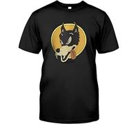 Jerry-Garcia-Wolf-Guitar-T-Shirt Black S