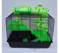 Jerry II TUBA Teddy Galaxy Cage à rongeurs pour hamster nain et souris Vert