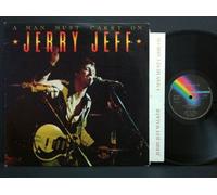 JERRY JEFF - A MAN MUST CARRY ON LP (VINYL ALBUM) US MCA 1977
