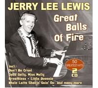 Jerry Lee Lewis – Great Balls of Fire – 50 Greatest Hits – CD – Import – Précommande 03/04/2026