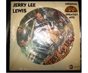 JERRY LEE LEWIS - JERRY LEE LEWIS original greatest hits RHINO 255 (LP vinyl record)