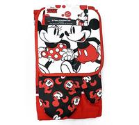 Jerry Leigh Disney Mickey et Minnie Ensemble de Cuisine 3 pièces Rouge