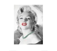 Jerry Michaels Diamonds are A Girl's Best Friend 60 x 80 cm Toile Imprimée