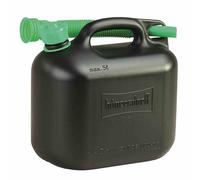 Jerrycan Bidon 5 Litre Noir Bidon Essence Plastique