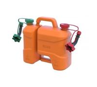 Jerrycan polyéthylène à double compartiment 5L et 3L PRESSOL