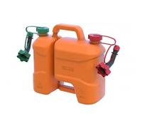 Pressol Jerrycan polyéthylène double compartiment 5 L et 3 L