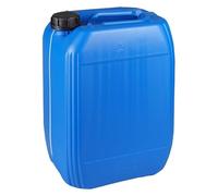 Jerrycanshop Jerrican empilable 20 l UN - Jerrican de carburant - Bidon d'eau - En plastique (PEHD) - DIN 61 - Sans BPA - Bleu