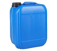 Jerrycanshop Jerrican empilable de 10 l UN - Bidon de carburant, d'eau - Bidon d'essence - En plastique (PEHD) - DIN51 - Sans BPA - Bleu