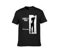 Jerry's Kids is This My World 1983 Album Cover Men's T-Shirt Unisex Black Cotton Print Tee Shirts XL