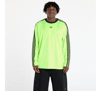 Jersey adidas Jacquard Jersey Long Sleeve Tee Neon Green/ Black M