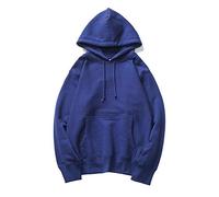 Jersey con capucha para hombre mantente caliente De gran tamaño sudaderas con capucha gruesas 460g / ㎡ Con bolsillos Manga larga unisexo tela de algodón clásico Sudadera con capucha suelta S-XXL
