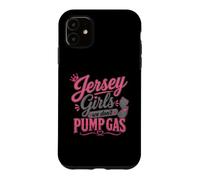 Jersey Girls We Don't Pump Gas Funny NJ Pride Vintage Style Coque pour iPhone 11