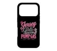 Jersey Girls We Don't Pump Gas Funny NJ Pride Vintage Style Coque pour iPhone 17 Pro