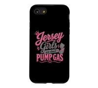 Jersey Girls We Don't Pump Gas Funny NJ Pride Vintage Style Coque pour iPhone SE (2020) / 7/8