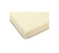 JERSEY-SPANNBETTUCH - ECRU (GRÖßE: 90/40 CM) G