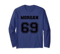 Jersey Style 1969 69 Morgan British Vintage Sportscar Car Car Car Manche Longue