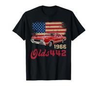 Jersey Style Olds 442 66 1966 Aime Les Muscle Cars à l'ancienne T-Shirt