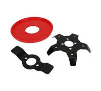 jerss Accessoires de Plaque de Disque de Désherbage Tondeuse à Gazon Tondeuse à Gazon Débroussailleuse Plateau de Désherbage pour Désherbeurs Manuels en Acier au Manganèse