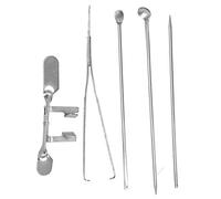 jerss Couteau Chapon Outil Instruments Quick Chick Free Range Castration Dispositif Castration Poulet Outil Équipement Coq Castration Couteau Chapon Tool Kit Set Ustensile Petit pour