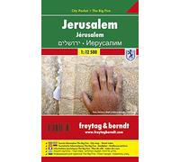 Plan de poche - Jérusalem | Freytag & Berndt