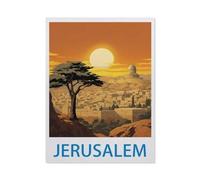 Jerusalem，Jigsaws Puzzles 1500 Pieces Classic Jigsaws Educational Games Toys，Best Gift for Adults and Kids（57x87cm）-EE10