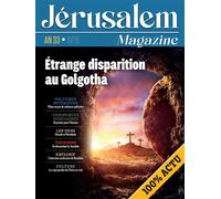 Jerusalem magazine an 33 - LECOMTE BERNARD - Cerf - broché - Etude