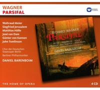JERUSALEM/MEIER/VAN DAM/BARENBOIM/BP - PARSIFAL HOME OF OPERA 4 CD NEUF WAGNER