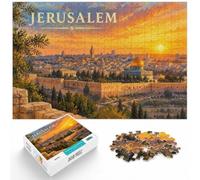 Jerusalem Puzzle en Papier 1000pcs (52x38cm) pour Adultes | Pour le temps libre à la maison : ce puzzle 1000 pièces pour adultes associe concentration et détente.