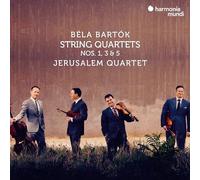 JERUSALEM QUARTET - BELA BARTOK STRING QUARTETS NOS. 1 3 5 - CD AL - F123z