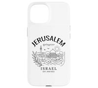Jérusalem Ville Sainte Israël Ville de David Racines bibliques Coque pour iPhone 15
