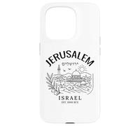 Jérusalem Ville Sainte Israël Ville de David Racines bibliques Coque pour iPhone 15 Pro