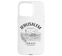 Jérusalem Ville Sainte Israël Ville de David Racines bibliques Coque pour iPhone 15 Pro Max