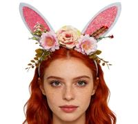 Jeruytgh Bandeau de Pâques - Décorations Cosplay Mignon Cartoon Étincelant - Favoris De Fete Bandeaux Lapin Enfant - Perfecta para Viajes y Vacaciones