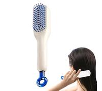 Jeruytgh Brosse à cheveux rétractable - Peigne de massage pour femme - Portable et facile à nettoyer - Peigne de massage pour tous les types - Lissage