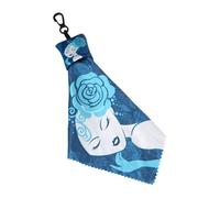 Jeruytgh Chiffon de Nettoyage Microfibre pour Lunettes | Lingette Réutilisable pour Écran avec Porte-Clés | Chiffon pour Objectifs Appareil Photo et Miroirs | Nettoyage Écran Tactile Phone Ordinateur