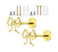 Jeruytgh Embrasses pour Rideaux - Décoration en 2 pièces à Fixation Murale,Attaches de Rideaux - pour Chambre à Coucher, Bureau, Café, Cuisine, Balcon, Entrée, Maison, Chambre