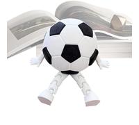 Jeruytgh Figurine De Football Articulée, Jambes Mobiles, 8 X 7,6 Cm, Copain De Sport 3D, Modèle De Football De Bureau, Décoration De Table, pour Chambres, Salons, Cuisine, Chambre d'enfant, Bureau