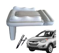 Jeruytgh Lit Gonflable Monté sur Une Voiture pour, Extension De Siège d'avion, Lit De Vol pour, Inflation Facile, PVC Et Tissu Flocant Respirant, 80x60x50cm, pour Les Vols, Les Hôtels, Les Traj