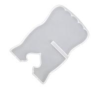 Jeruytgh Moule en Résine De Silicone pour Étagère Simple, avec Un Design Élégant, 30 X 20 X 0,9 Cm, Résine De Silicon E avec Support OOK, Moule en Silicone pour Pupitre, Cadeau Pratique, La Décora