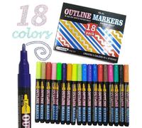 Jeruytgh Surligneurs Esthétiques | Stylos multicolores à séchage rapide - Marqueurs Longue Durée pour,pour Artistes Étudiants Adultes Journal Carnet Étude Notes École Bureau Loisirs Créatifs Projets