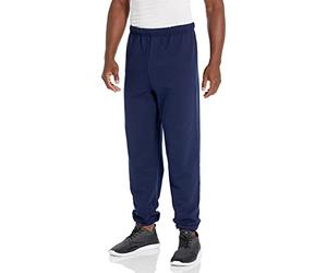 Jerzees Men's Adult Open Bottom Sweatpants, Navy, X-Large