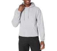 Jerzees Polaire Sweatshirt, Sweat à Capuche-Gris chiné, L Homme